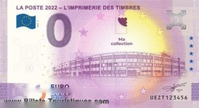 LA POSTE 2022 - L'IMPRIMERIE DES TIMBRES