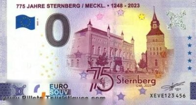 775 JAHRE STERNBERG / MECKL. - 1248 - 2023