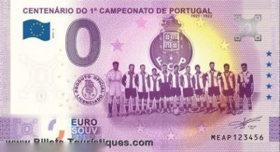 CENTENÁRIO DO 1° CAMPEONATO DE PORTUGAL 1921 - 1922
