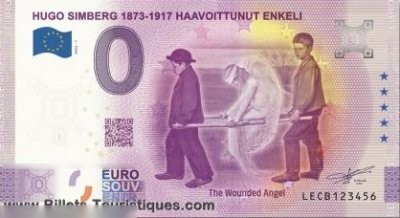 HUGO SIMBERG 1873-1917 HAAVOITTUNUT ENKELI