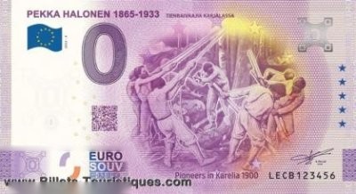 PEKKA HALONEN 1865-1933 TIENRAIVAAJIA KARJALASSA