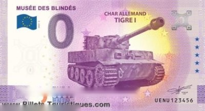 MUSEE DES BLINDES CHAR ALLEMAND TIGRE I