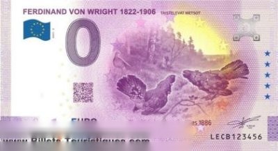 FERDINAND VON WRIGHT 1822-1906 TAISTELEVAT METSOT