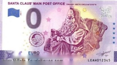 SANTA CLAUS' MAIN POST OFFICE FINLAND - ARCTIC CIRCLE 66°33'07'N