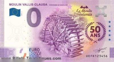 MOULIN VALLIS CLAUSA FONTAINE DE VAUCLUSE