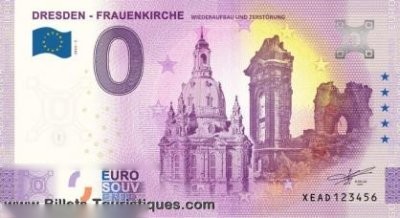 DRESDEN - FRAUENKIRCHE WIEDERAUFBAU UND ZERSTÖRUNG