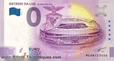 ESTADIO DA LUZ 20 ANOS 2003-2023