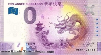 2024 ANNEE DU DRAGON [+ inscription en chinois]