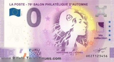 LA POSTE - 76e SALON PHILATELIQUE D'AUTOMNE MARIANNE DE L'AVENIR