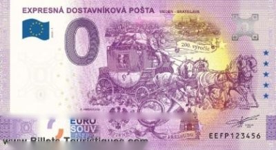 EXPRESNÁ DOSTAVNÍKOVÁ POTA VIEDEN - BRATISLAVA