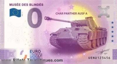 MUSEE DES BLINDES CHAR PANTHER AUSF A