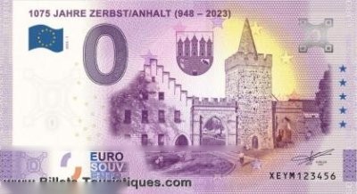 1075 JAHRE ZERBST/ANHALT (948 - 2023)