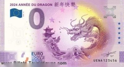 2024 ANNEE DU DRAGON [+ inscription en chinois]
