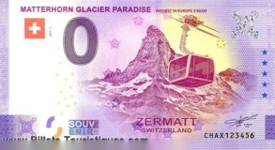 MATTERHORN GLACIER PARADISE HIGHEST IN EUROPE 3'883M