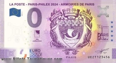 LA POSTE - PARIS-PHILEX 2024 - ARMOIRIES DE PARIS