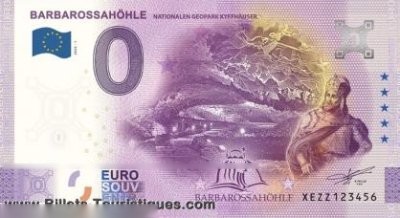 BARBAROSSAHÖHLE NATIONALEN GEOPARK KYFFHÄUSER