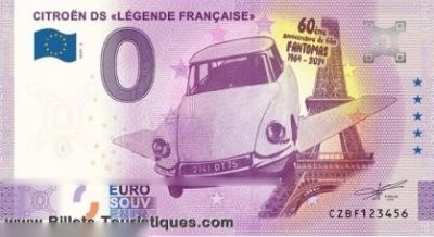 CITROËN DS «LÉGENDE FRANÇAISE» 60ème anniversaire du film FANTOMAS 1964 - 2024