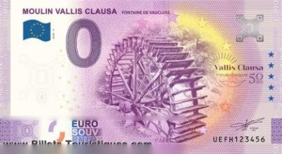 MOULIN VALLIS CLAUSA FONTAINE DE VAUCLUSE