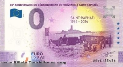 80e ANNIVERSAIRE DU DÉBARQUEMENT DE PROVENCE SAINT-RAPHAËL 1944 - 2024