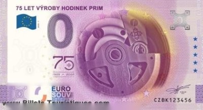 75 LET VÝROBY HODINEK PRIM 75 1949 - 2024