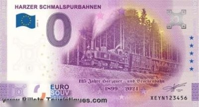 HARZER SCHMALSPURBAHNEN 125 Jahre Harzquer - und Brockenbahn 1899 - 2024