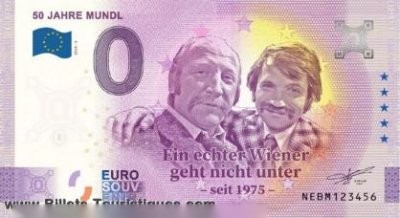 50 JAHRE MUNDL Ein echter Wiener geht nicht unter seit 1975