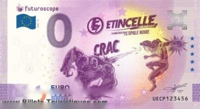 Futuroscope ETINCELLE LA MALEDICTION DE L'OPALE NOIRE