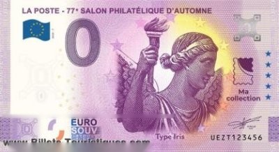 LA POSTE - 77ème SALON PHILATELIQUE D'AUTOMNE Type Iris