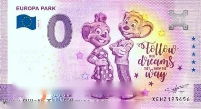 EUROPA PARK FOLLOW YOUR DREAMS THEY KNOW THE WAY