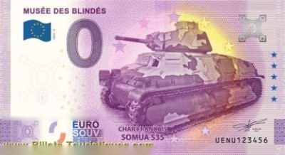 MUSEE DES BLINDES CHAR FRANCAIS SOMUA S35