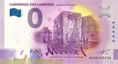 CARRIÈRES DE LUMIÈRES LES-BAUX-DE-PROVENCE Monet CREATEUR DE L'iMPRESSIONNISME