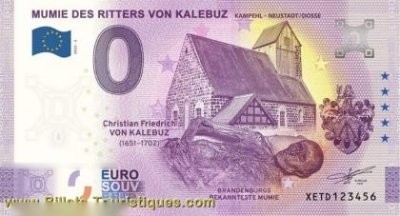 MUMIE DES RITTERS VON KALEBUZ KAMPEHL - NEUSTADT/DOSSE
