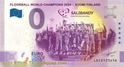 FLOORBALL WORLD CHAMPIONS 2024 - SUOMI FINLAND SALIBANDY Love the way you play