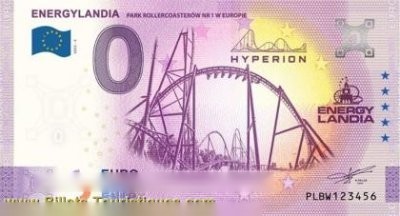 ENERGYLANDIA PARK ROLLERCOASTEROW NR 1 W EUROPIE