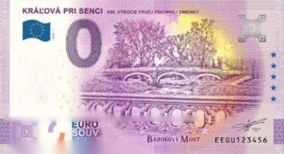 KRÁĽOVÁ PRI SENCI 620. VYROCIE PRVEJ PISOMNEJ ZMIENKY