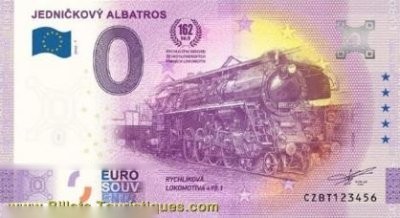 JEDNICKOVY ALBATROS RYCHLIKOVA LOKOMOTIVA 498.1