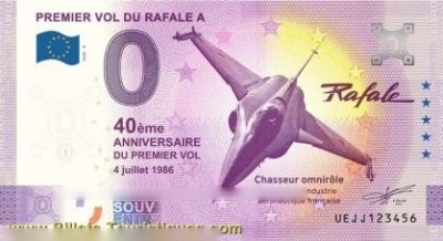 PREMIER VOL DU RAFALE A 40ème anniversaire du premier vol - 4 juillet 1986