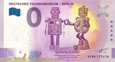 DEUTSCHES TECHNIKMUSEUM - BERLIN Spielzeug-Roboter