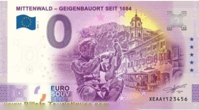 MITTENWALD - GEIGENBAUORT SEIT 1684