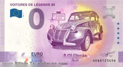 VOITURES DE LEGENDE #2 2 CV Citroën