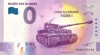 MUSEE DES BLINDES CHAR ALLEMAND TIGRE I
