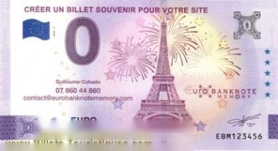 CREER UN BILLET SOUVENIR POUR VOTRE SITE