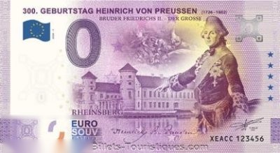 300. GEBURTSTAG HEINRICH VON PREUSSEN (1726-1802) BRUDER FRIEDRICHS II - DER GROSSE