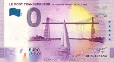 LE PONT TRANSBORDEUR DE FERDINAND ARNODIN - 29 JUILLET 1900