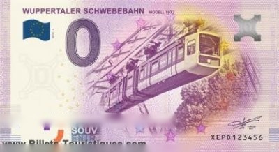 WUPPERTALER SCHWEBEBAHN MODELL 1972