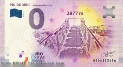 PIC DU MIDI LE PONTON DANS LE CIEL